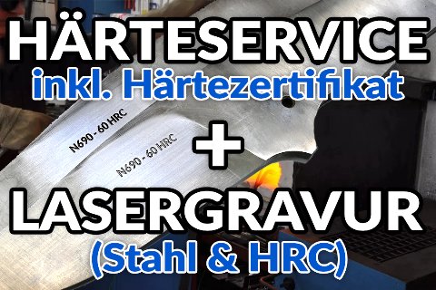 Härteservice inkl. Härtezertifikat + Lasergravur Thumbnail