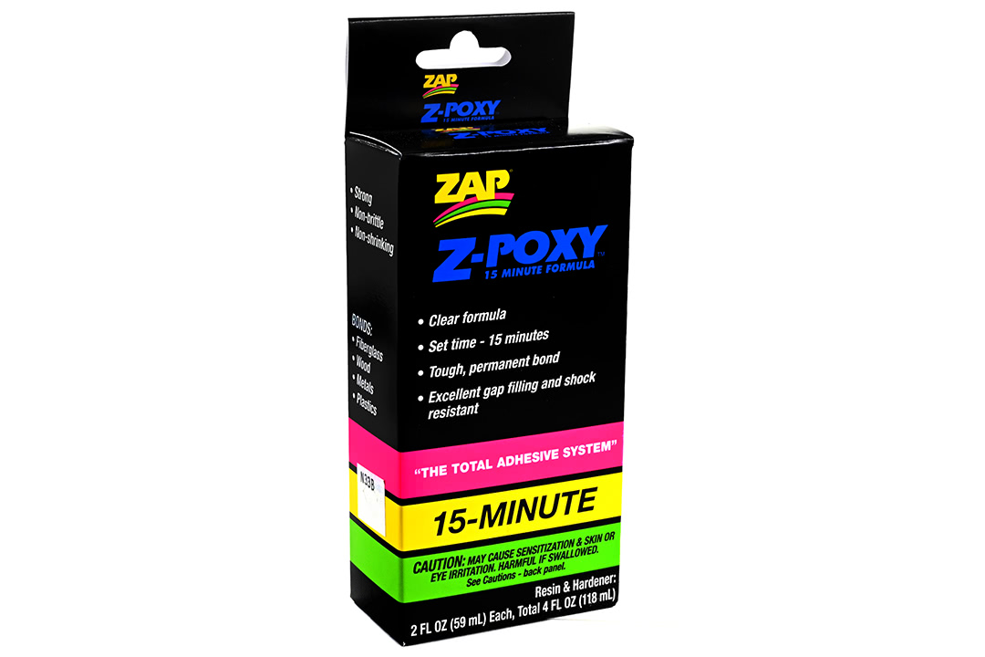 Epoxidharzkleber 2K - Zap Z-Poxy (15 Minuten)